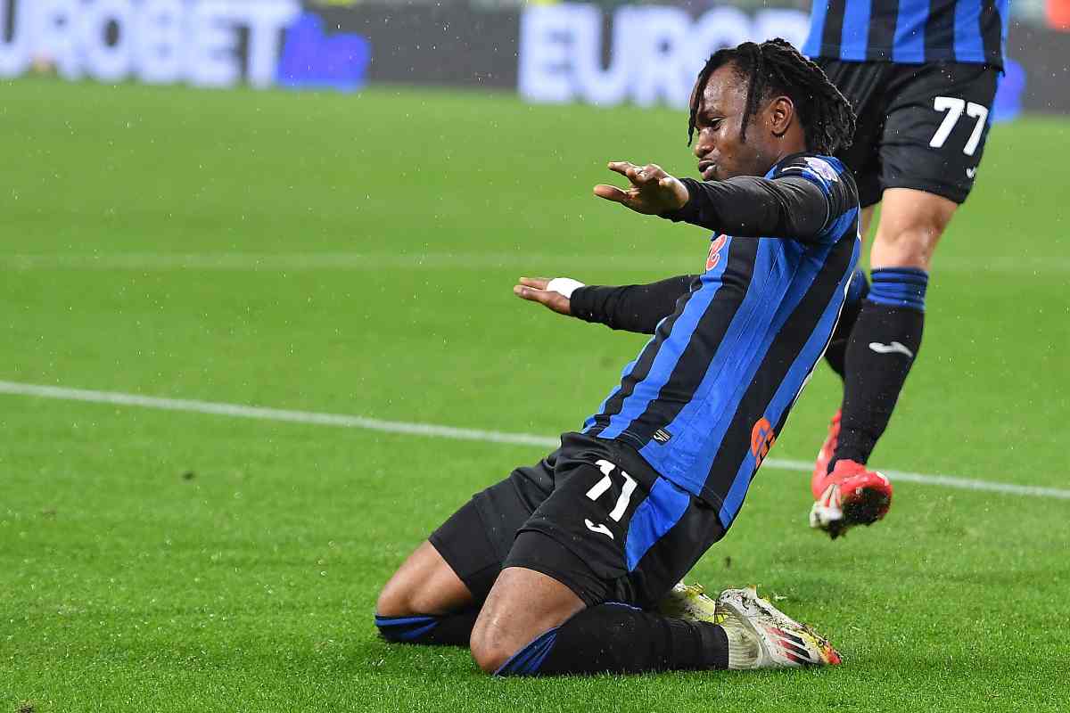lookman esulta