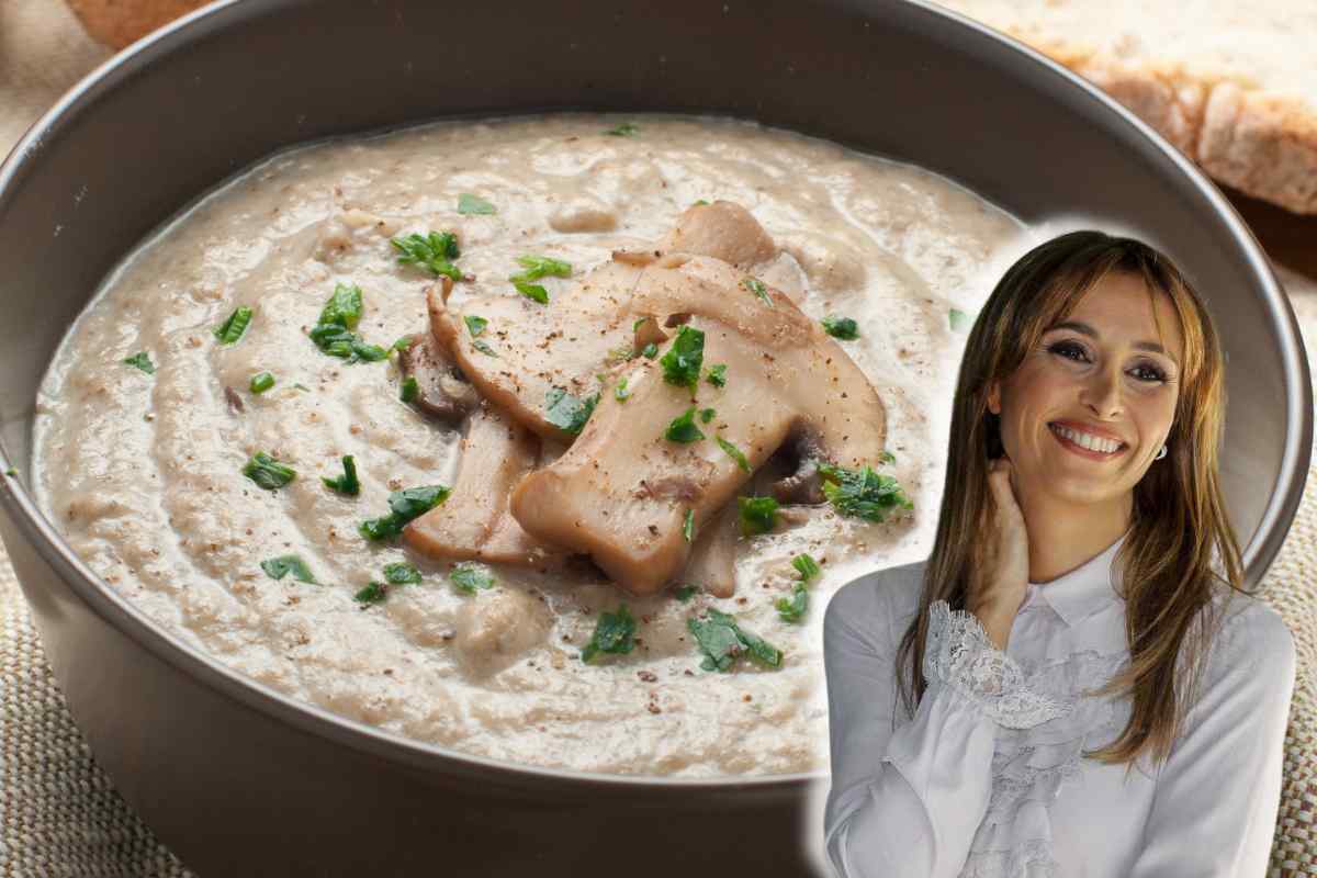 vellutata di funghi e Benedetta Parodi
