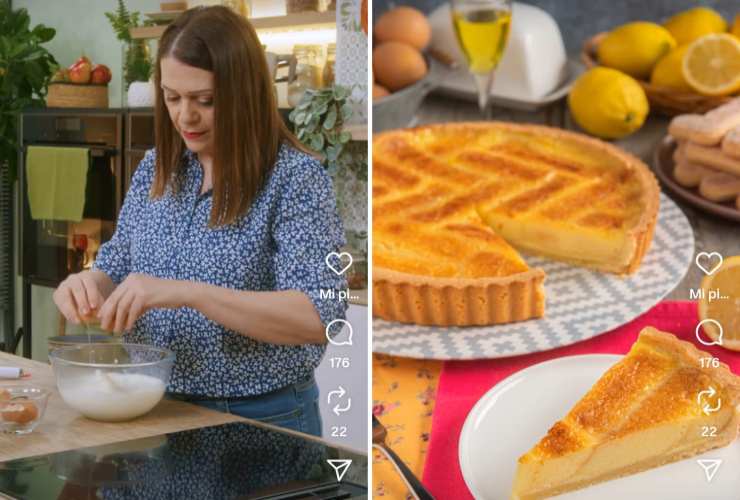 Sonia Peronaci prepara crostata beneventana